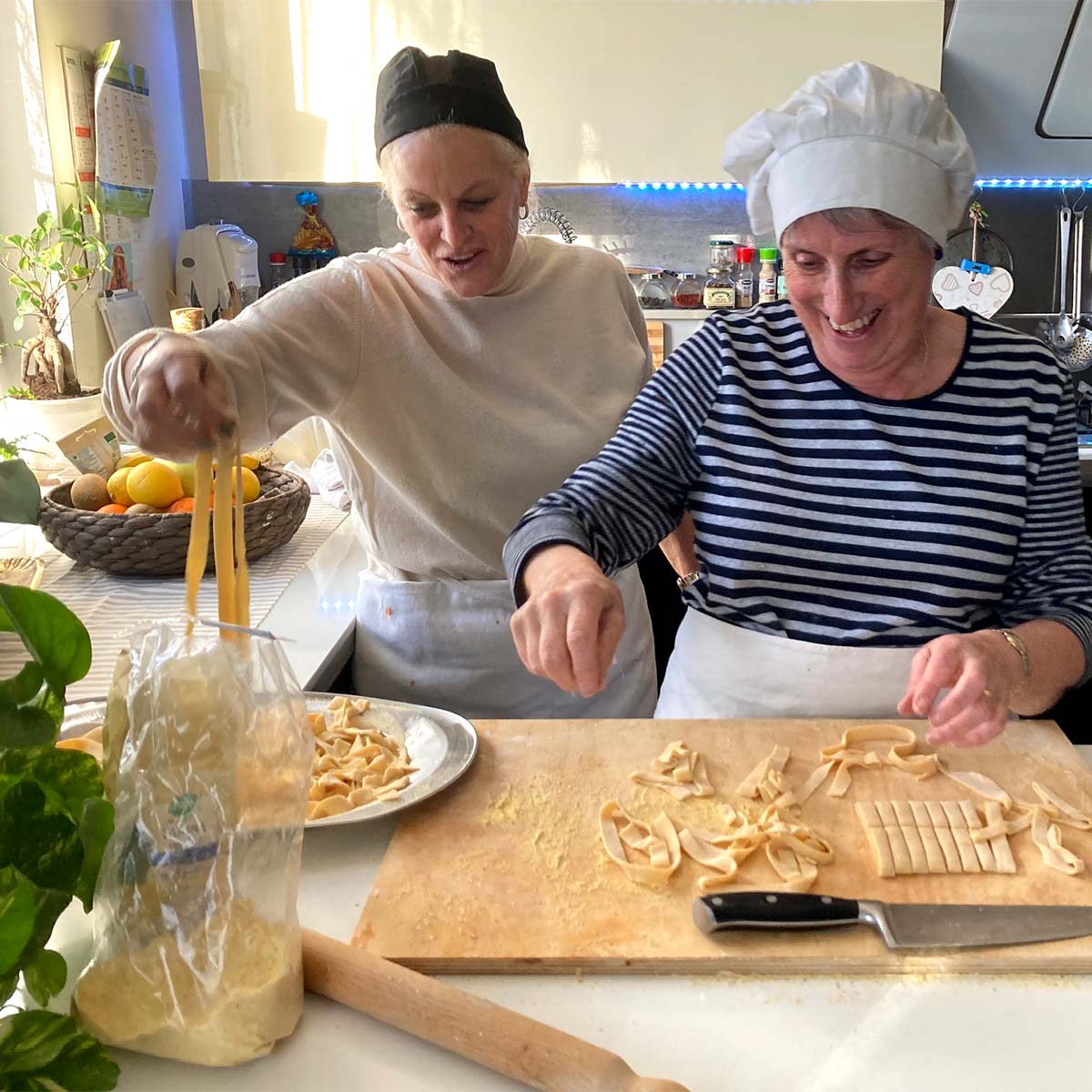 Taylor Made Homestay Italian Language Courses for adults in Italy - Learning by cooking Italian food